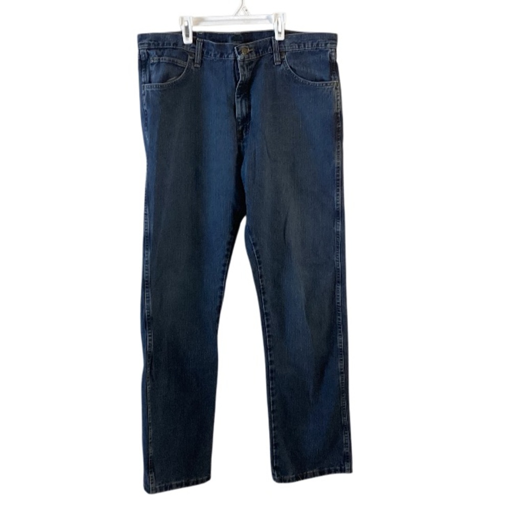 Wrangler Dark Wash Relaxed Fit Jeans 38x34
